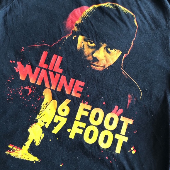 Lil Wayne 6foot7foot T Shirt - Picture 3 of 5